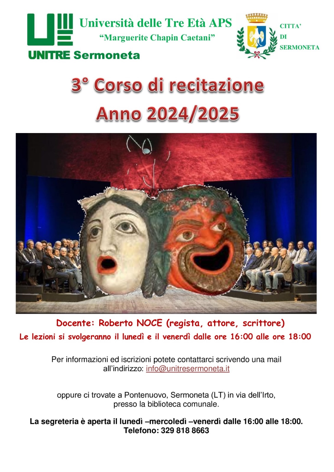 Unitre Sermoneta - Università delle Tre Età APS