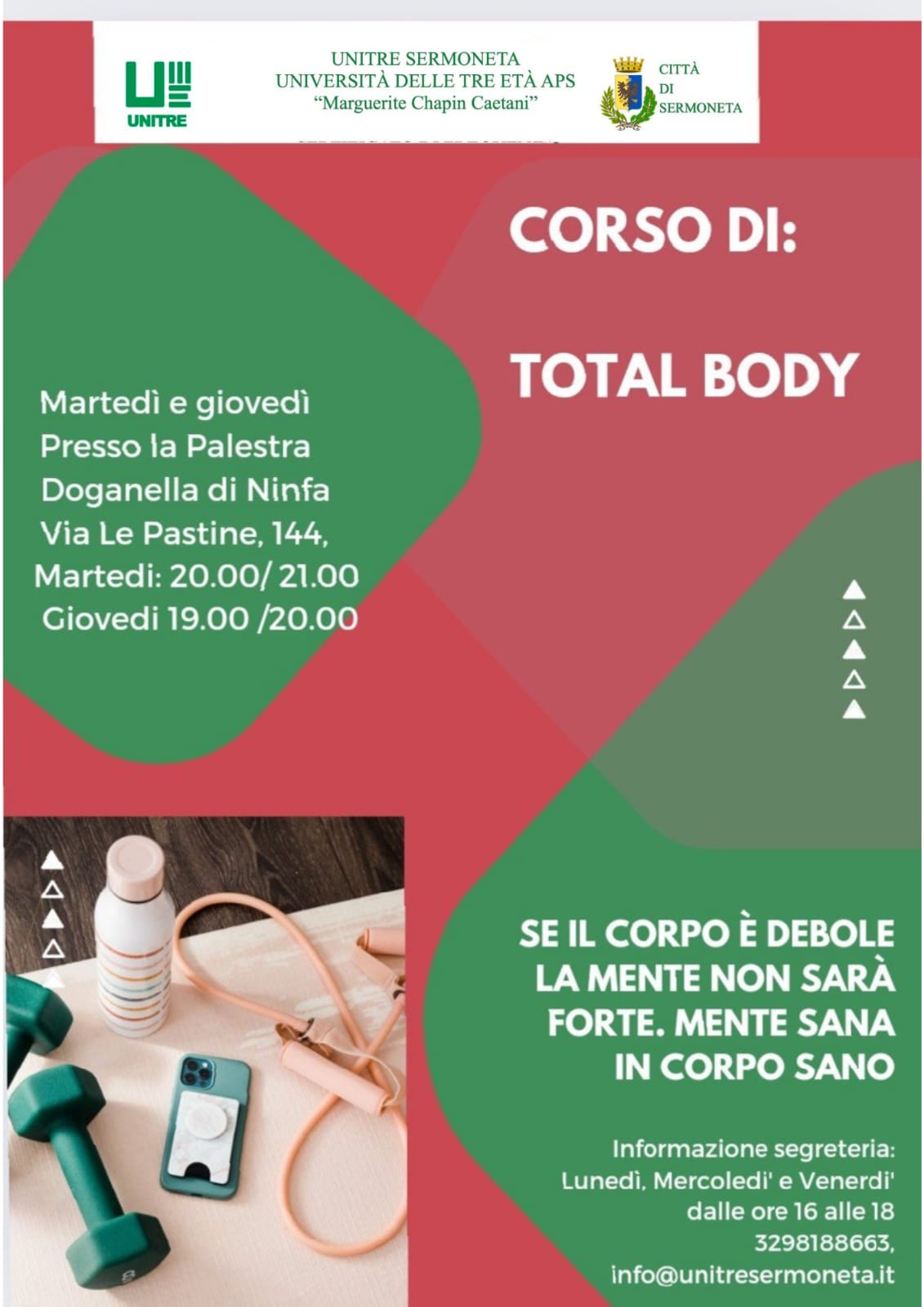 Unitre Sermoneta - Università delle Tre Età APS
