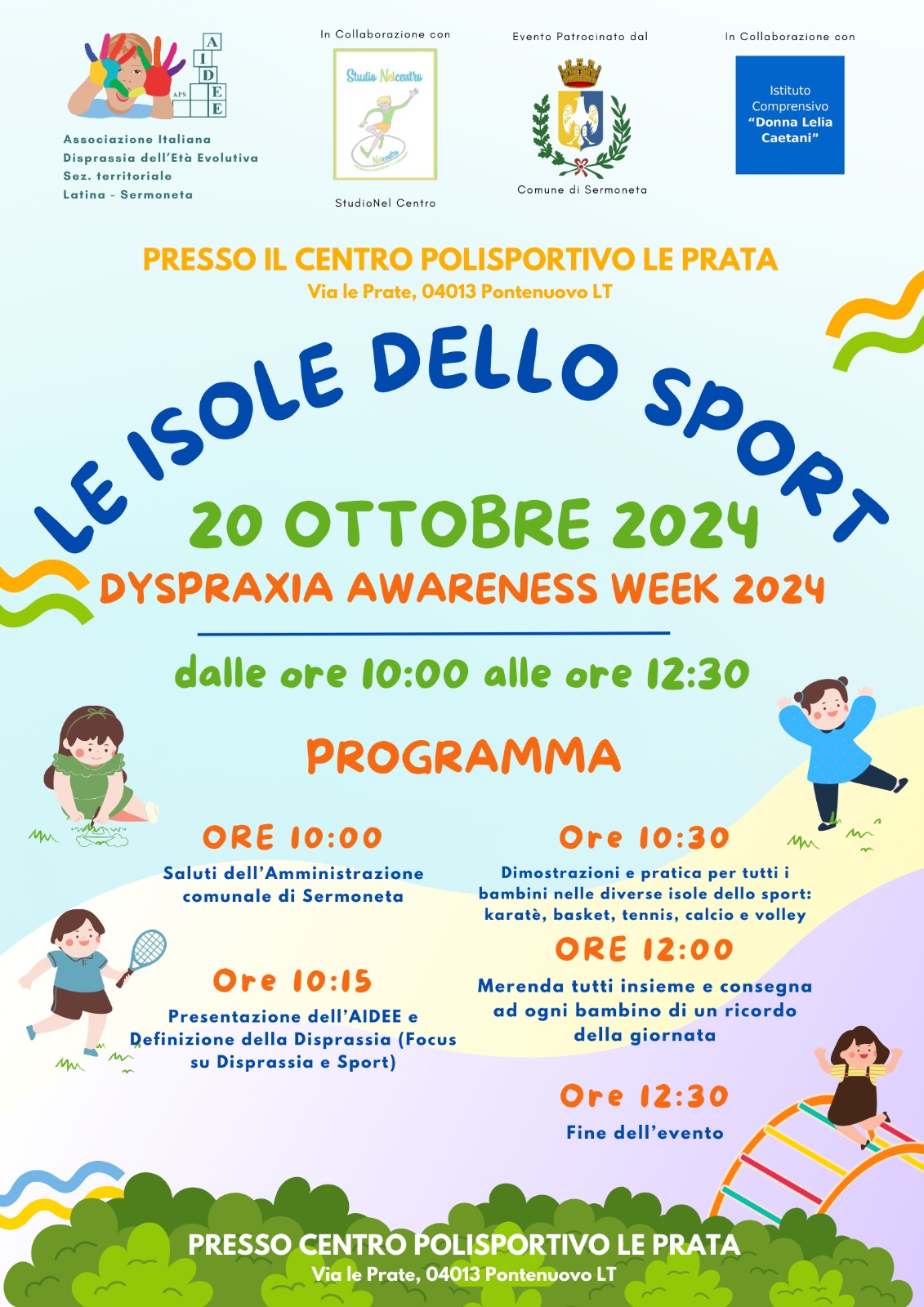 Le isole dello sport – Dyspraxia Awareness Week 2024